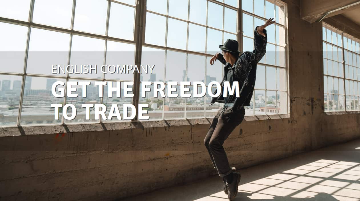 English company equals freedom to trade with the world